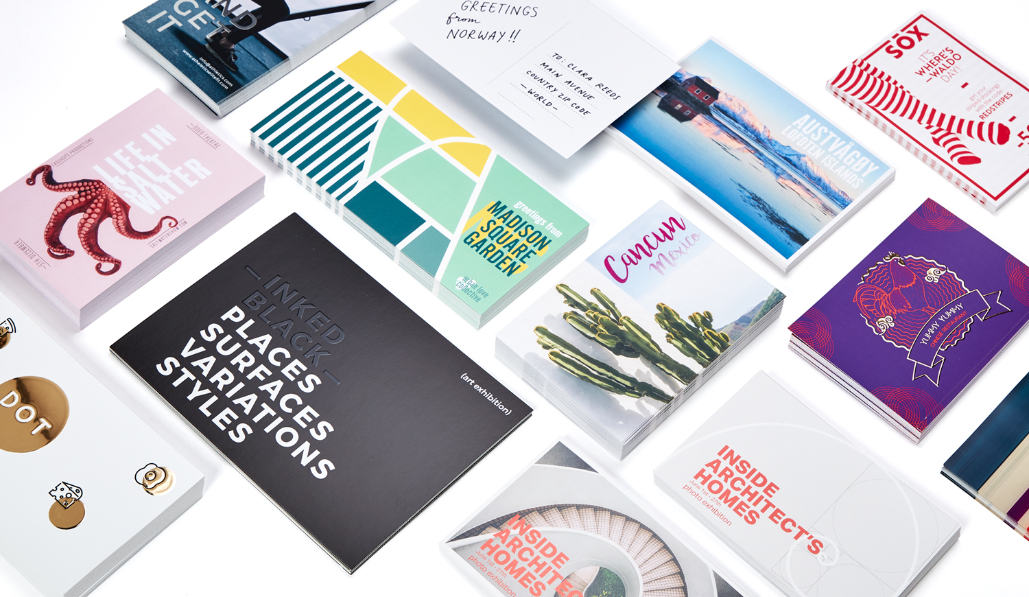 Postcard Invitation Cards