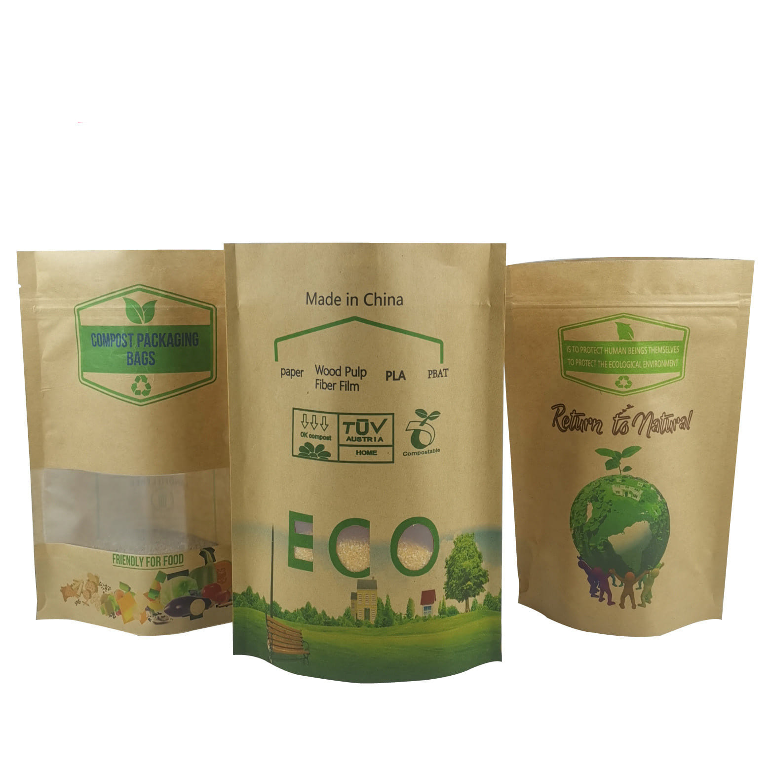 Recyclable Flat Pouches
