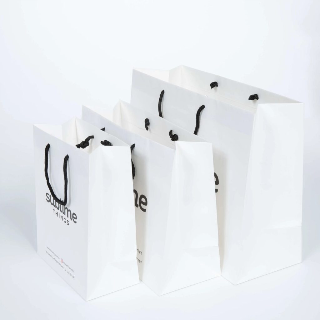 White Paper Bags