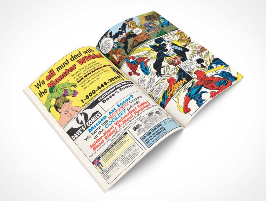 Comics alternate view