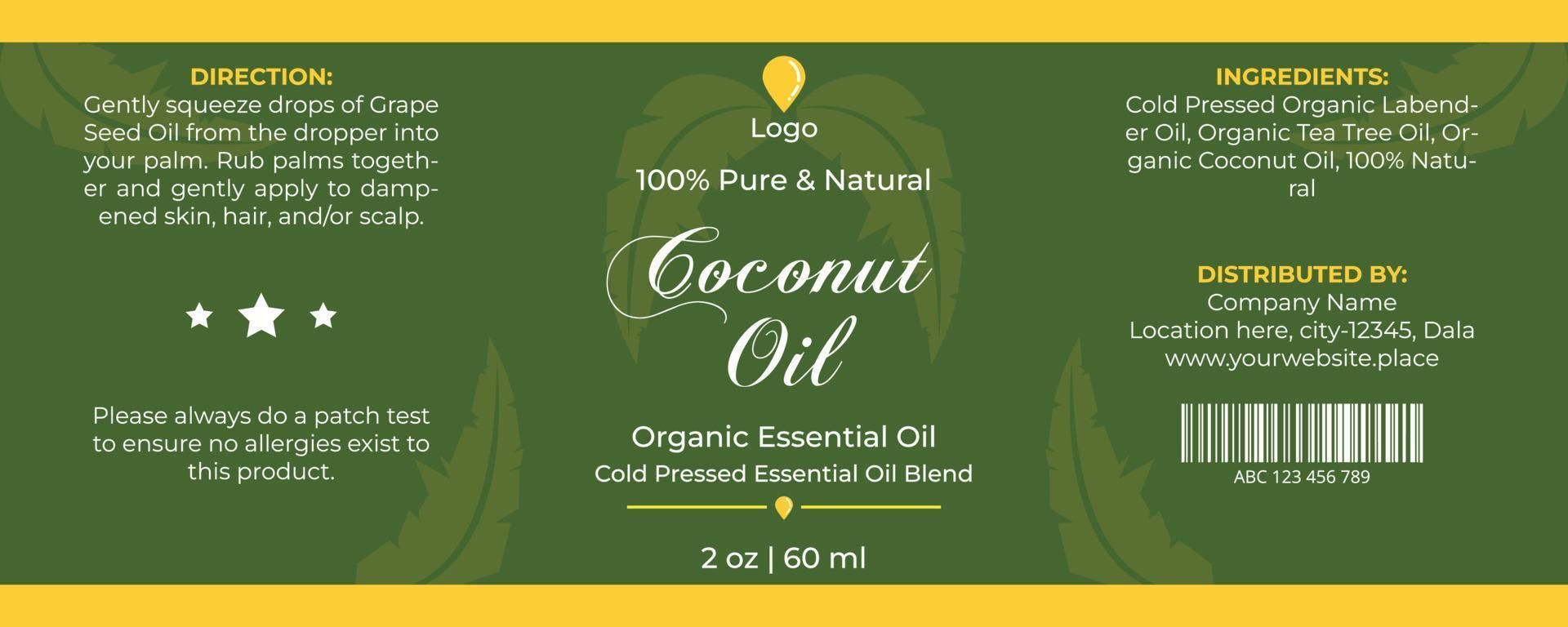 Oil Labels