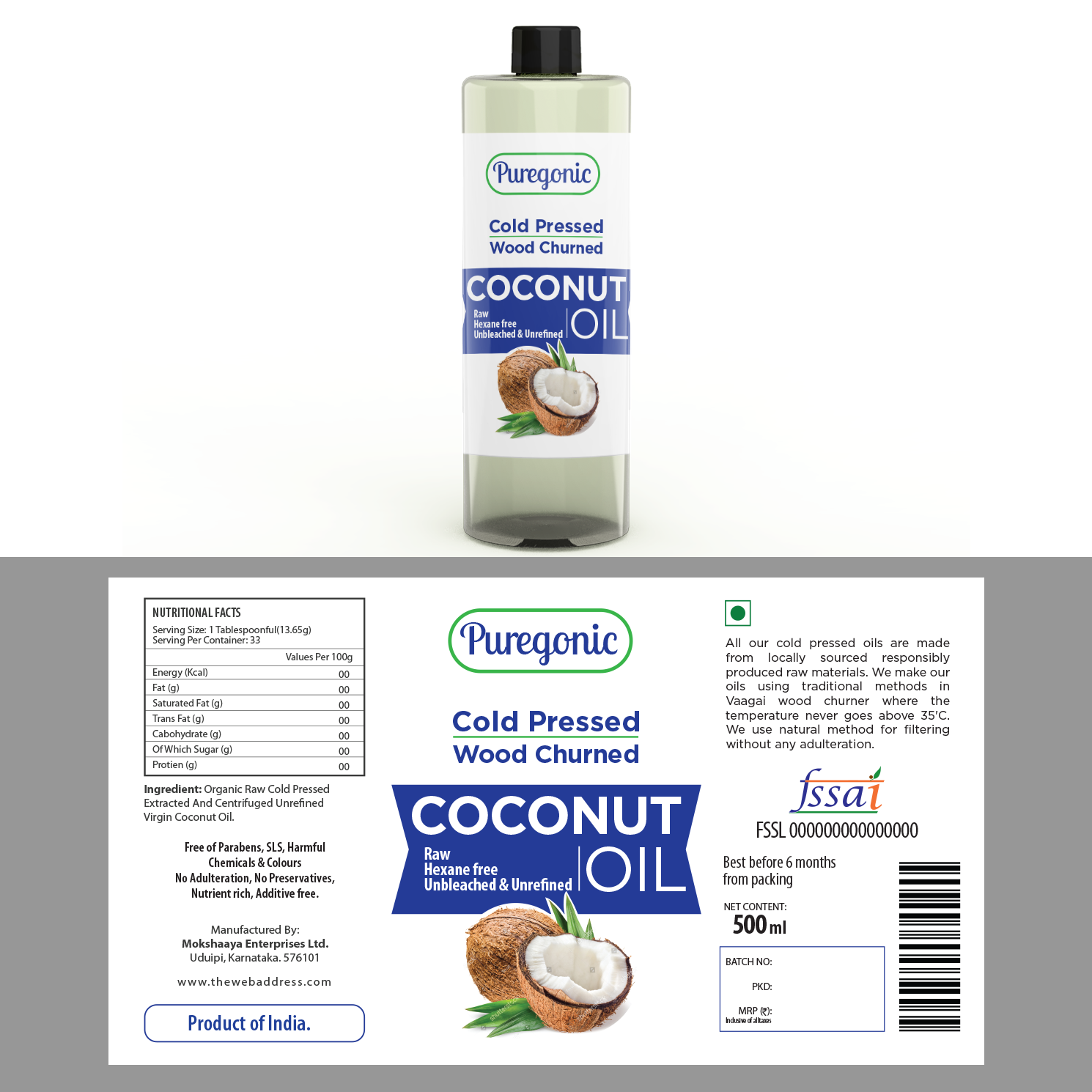 Oil Labels