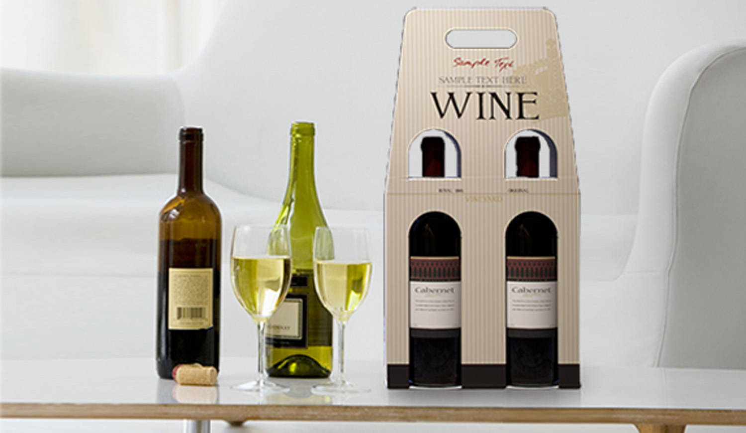 Double Bottle Holders