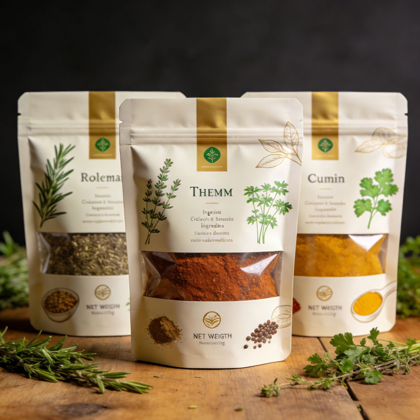 Herb and Spice Pouches