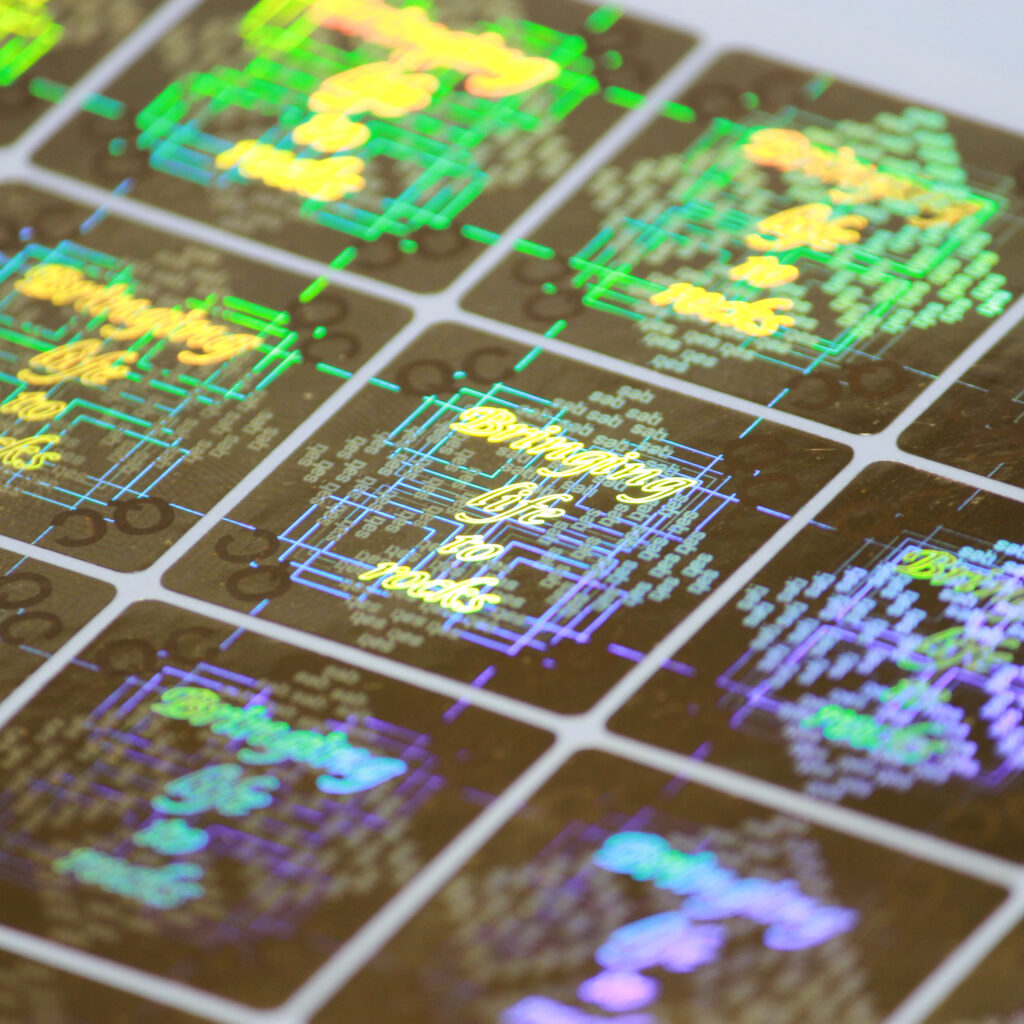 Holographic Stickers